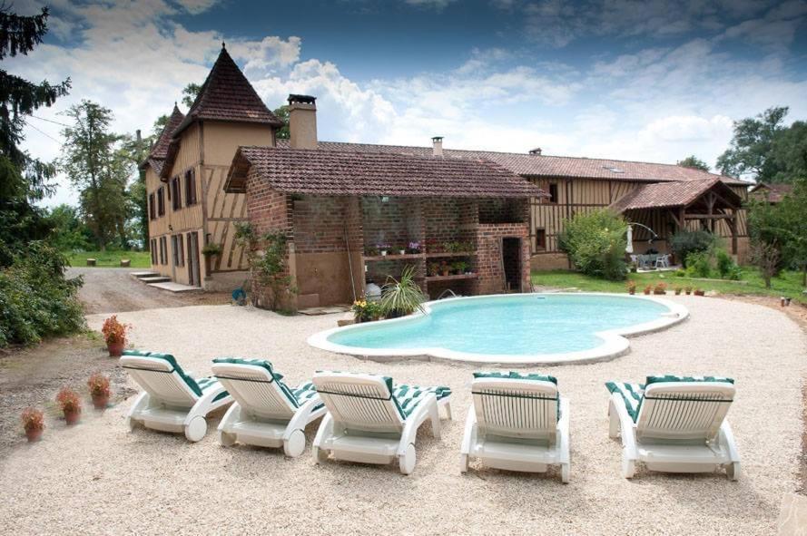 Bed and Breakfast Domaine De La Source Sainte-Christie-d'Armagnac Екстер'єр фото